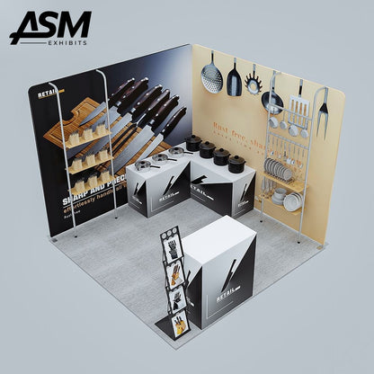 10x10ft Trade Show Booth Washington DC – view 2
