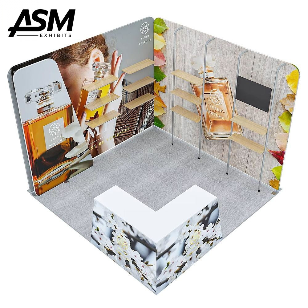 Custom 10x10ft Exhibition Booth Portland OR – view 1