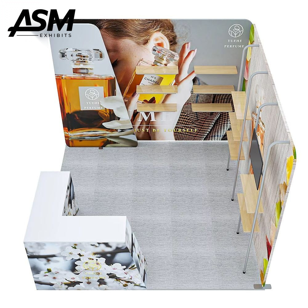 Custom 10x10ft Exhibition Booth Portland OR – view 3