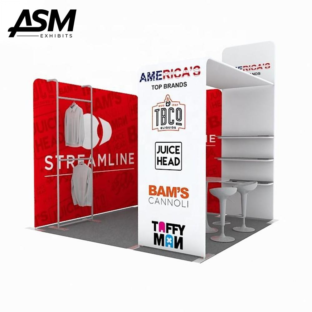 10x10ft Trade Show Booth Charlotte NC – view 1