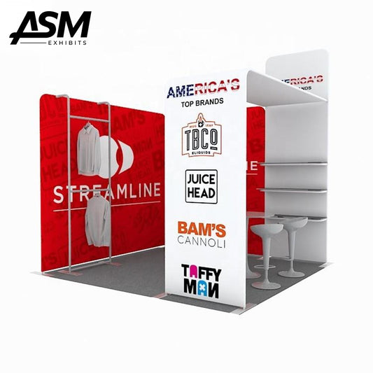 10x10ft Trade Show Booth Charlotte NC – view 1