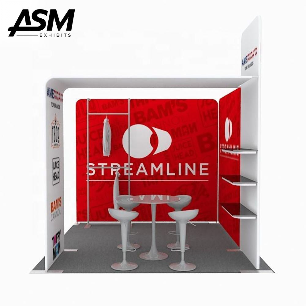 10x10ft Trade Show Booth Charlotte NC – view 2
