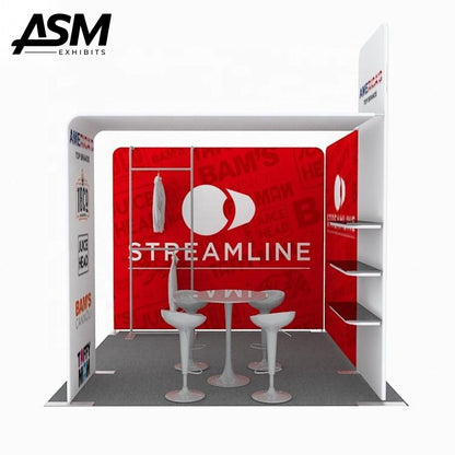 10x10ft Trade Show Booth Charlotte NC – view 2