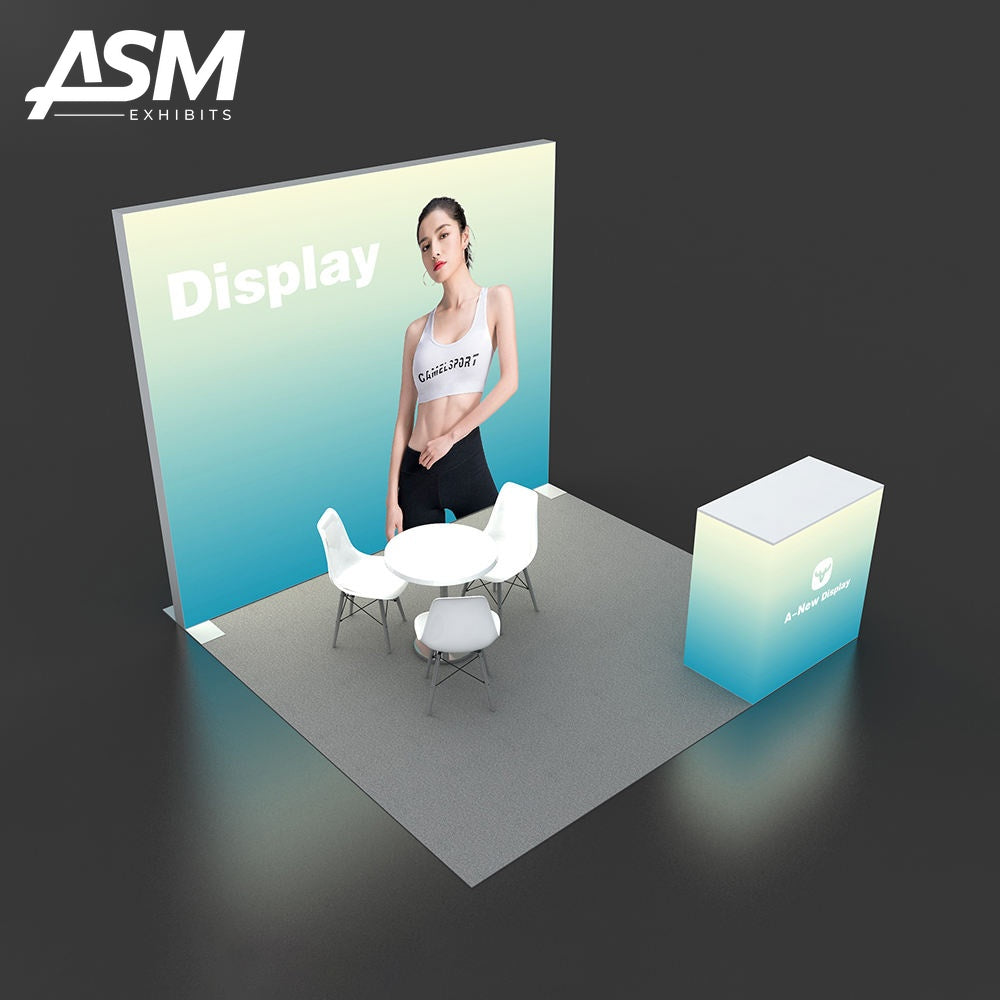 10x10ft Trade Show Booth Kansas City MO – view 1