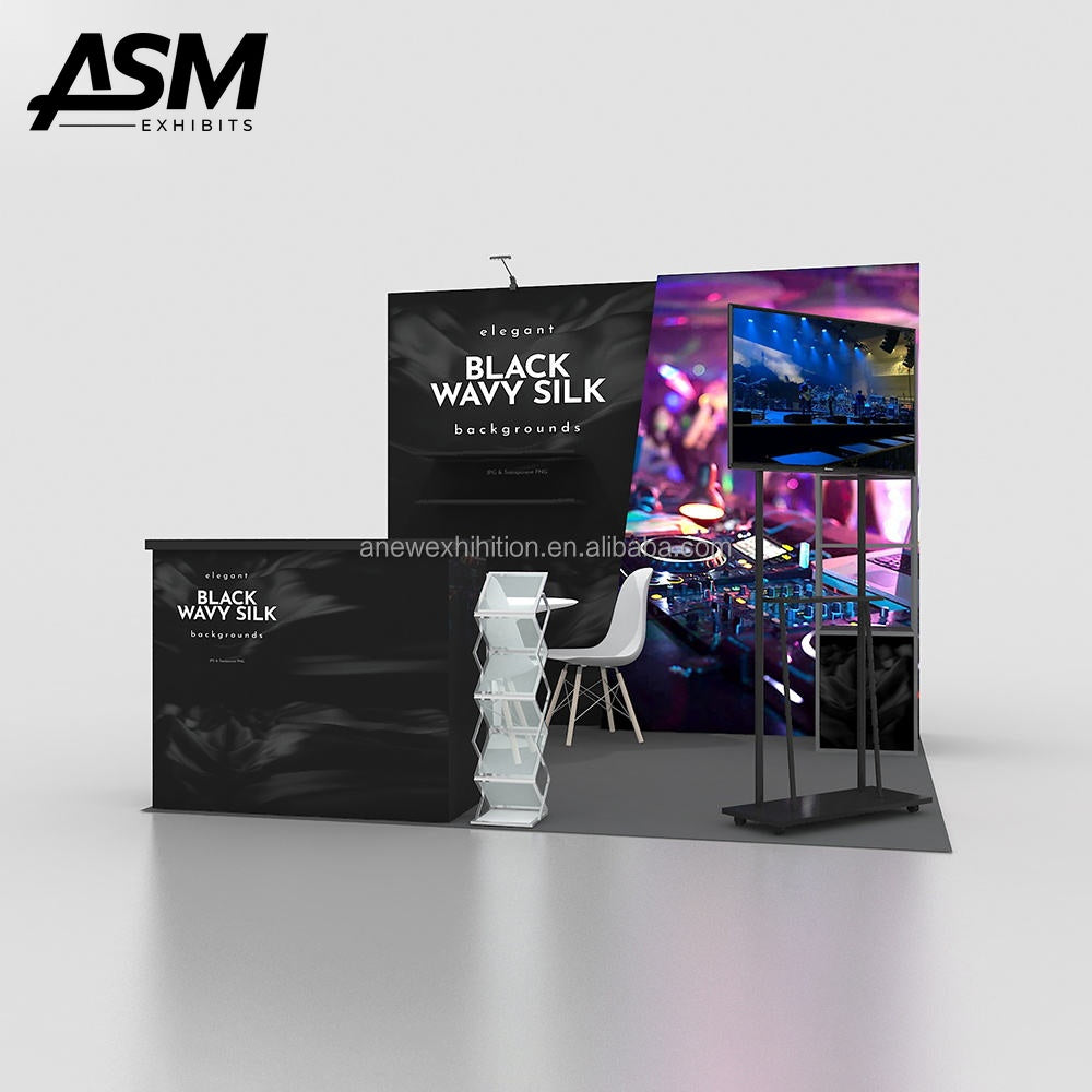 Custom 10x10ft Exhibition Booth Salt Lake City UT – view 1