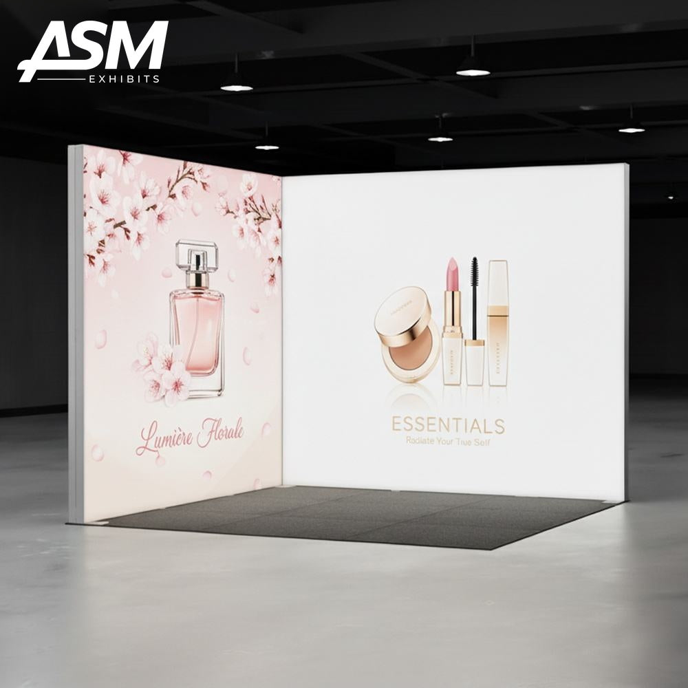10x10ft Trade Show Booth Anaheim CA – view 2