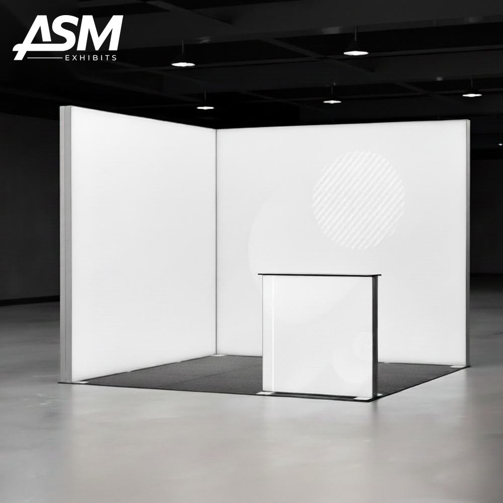 10x10ft Trade Show Booth Anaheim CA – view 3