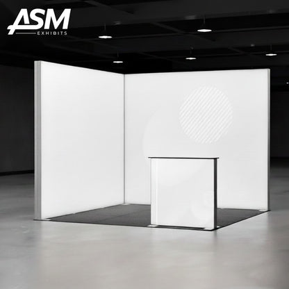 10x10ft Trade Show Booth Anaheim CA – view 3