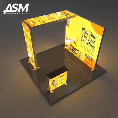 Custom 10x10ft Exhibition Booth New Orleans LA – view 3