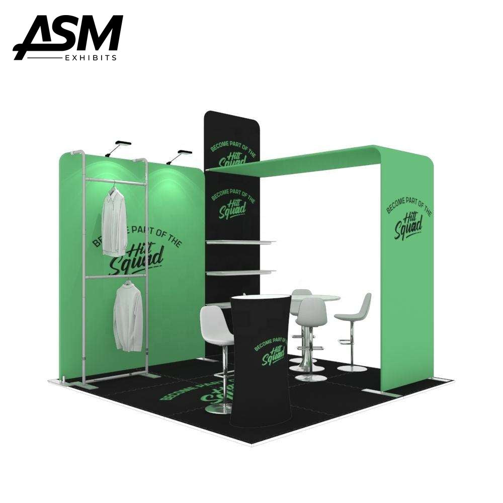 10x10ft Trade Show Booth San Jose CA – view 1