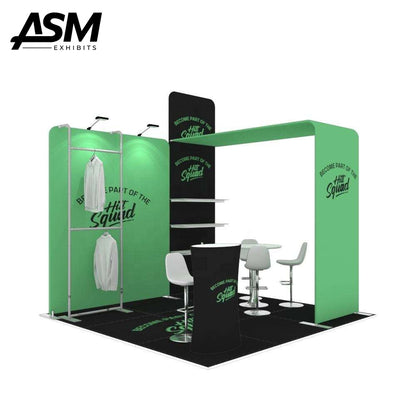 10x10ft Trade Show Booth San Jose CA – view 1