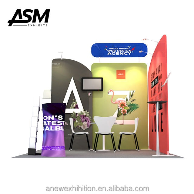 10x10ft Trade Show Booth Baltimore MD – view 3