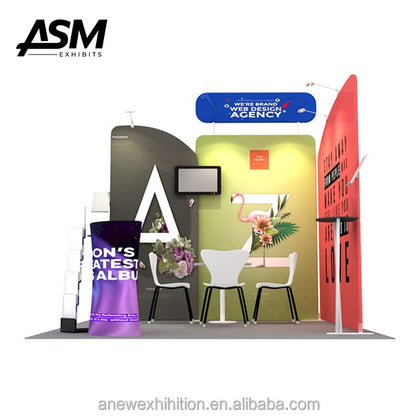 10x10ft Trade Show Booth Baltimore MD – view 3