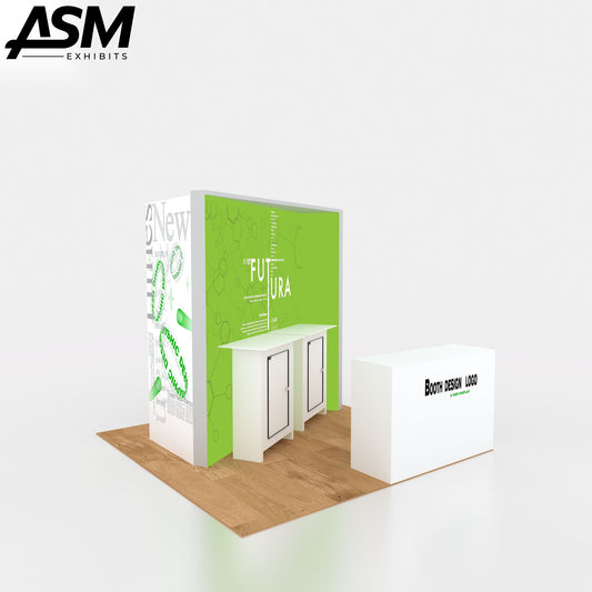 Custom 10x10ft Exhibition Booth Louisville KY – view 2
