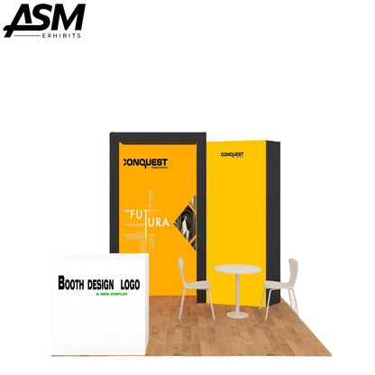 Custom 10x10ft Exhibition Booth St Louis MO – view 1
