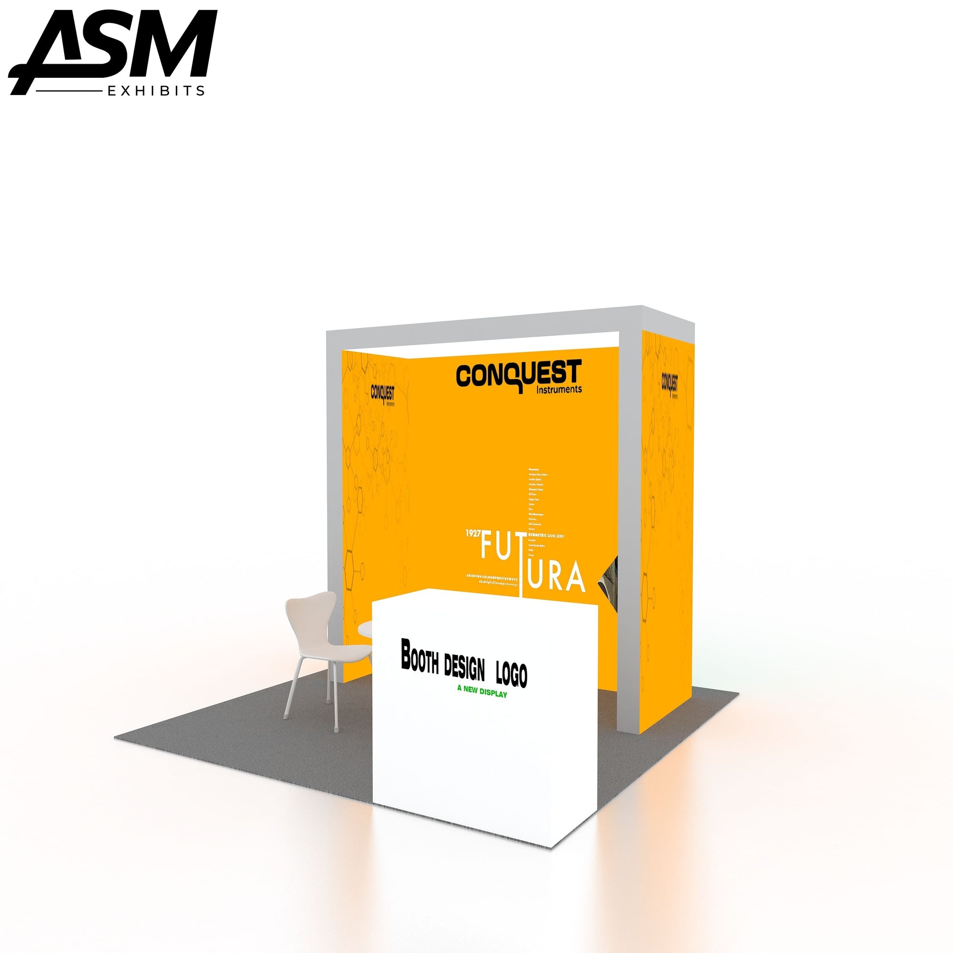 10x10ft Trade Show Booth Sacramento CA – view 2
