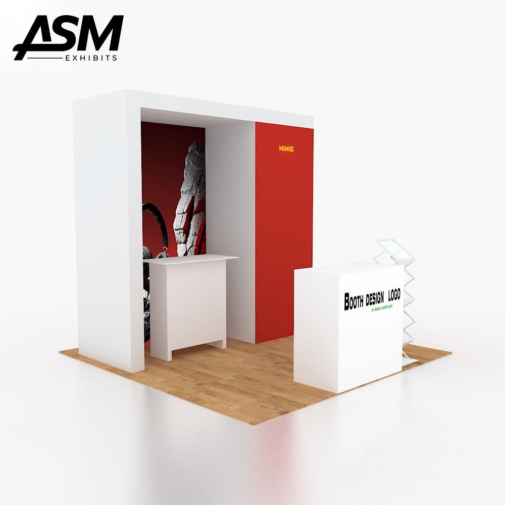 Custom 10x10ft Exhibition Booth Richmond VA – view 2
