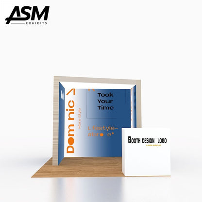 10x10ft Trade Show Booth Oklahoma City OK – view 3