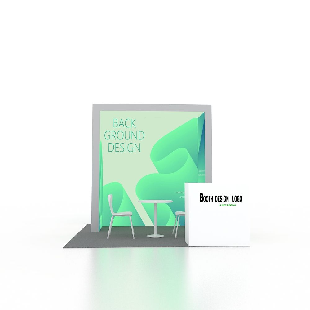 10x10ft Trade Show Booth Oklahoma City OK – view 6