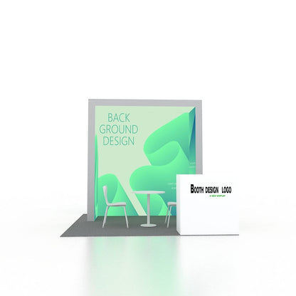 10x10ft Trade Show Booth Oklahoma City OK – view 6