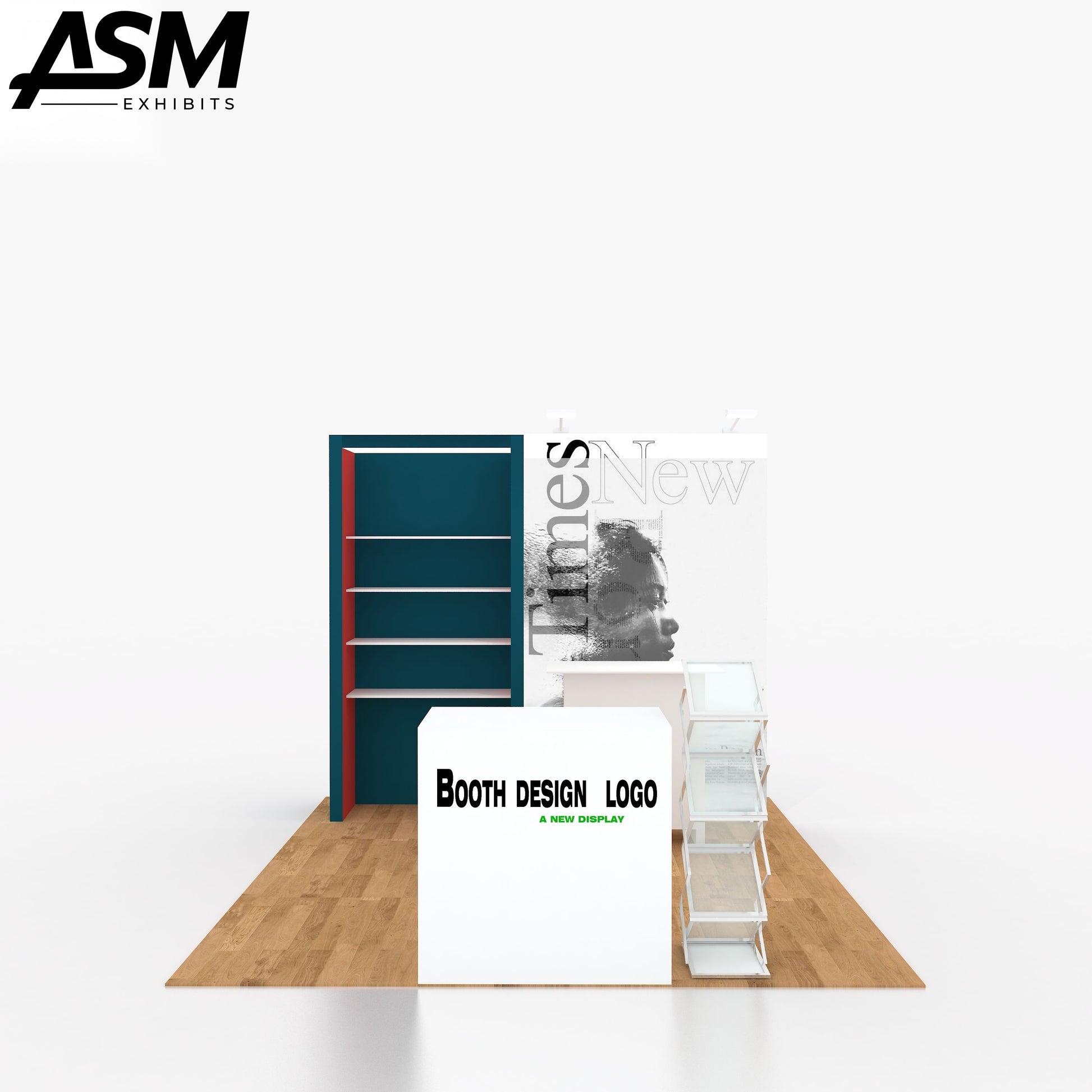 Custom 10x10ft Exhibition Booth Jacksonville FL – view 2