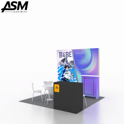 10x10ft Trade Show Booth Albuquerque NM – view 2