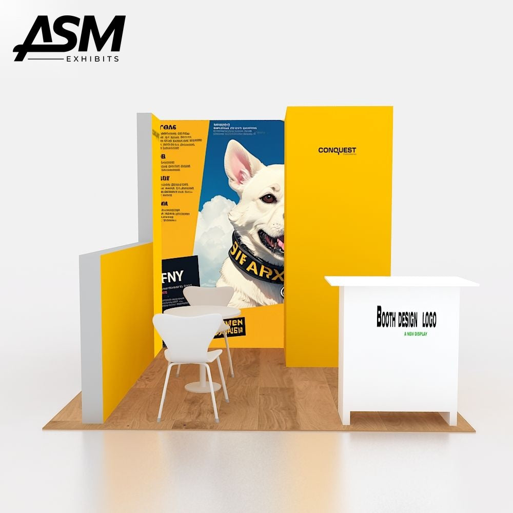 10x10ft Trade Show Booth Virginia Beach VA – view 2