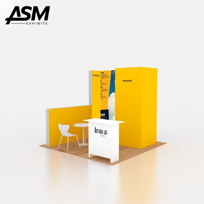 10x10ft Trade Show Booth Virginia Beach VA – view 3