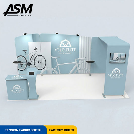 10x20ft Advertising Fashion Banner Trade Show Booth – view 2