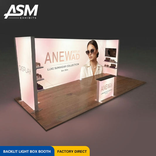 10x20ft (3x6m) AENW Waterproof Foldable Exhibition Booth – view 1
