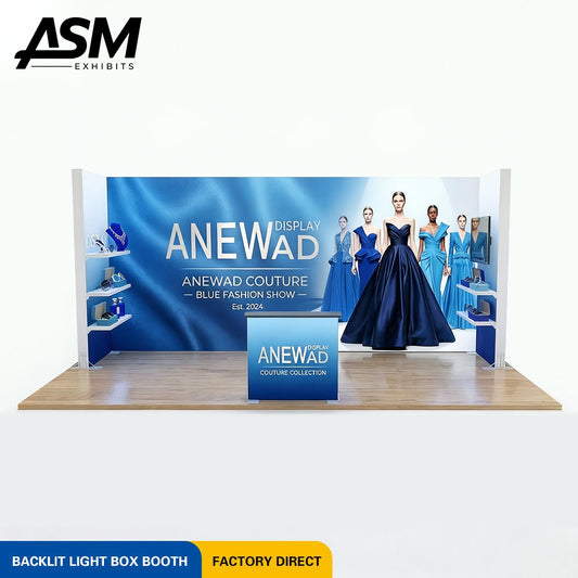 Custom 10x20ft (3x6m) Dye Sublimation Modular Display – view 2