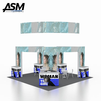 Custom 20x20 20x20ft booth – New Style Trade Show Display Custom Made Exhibition Booth Aluminum Alloy 20x – trade show displa