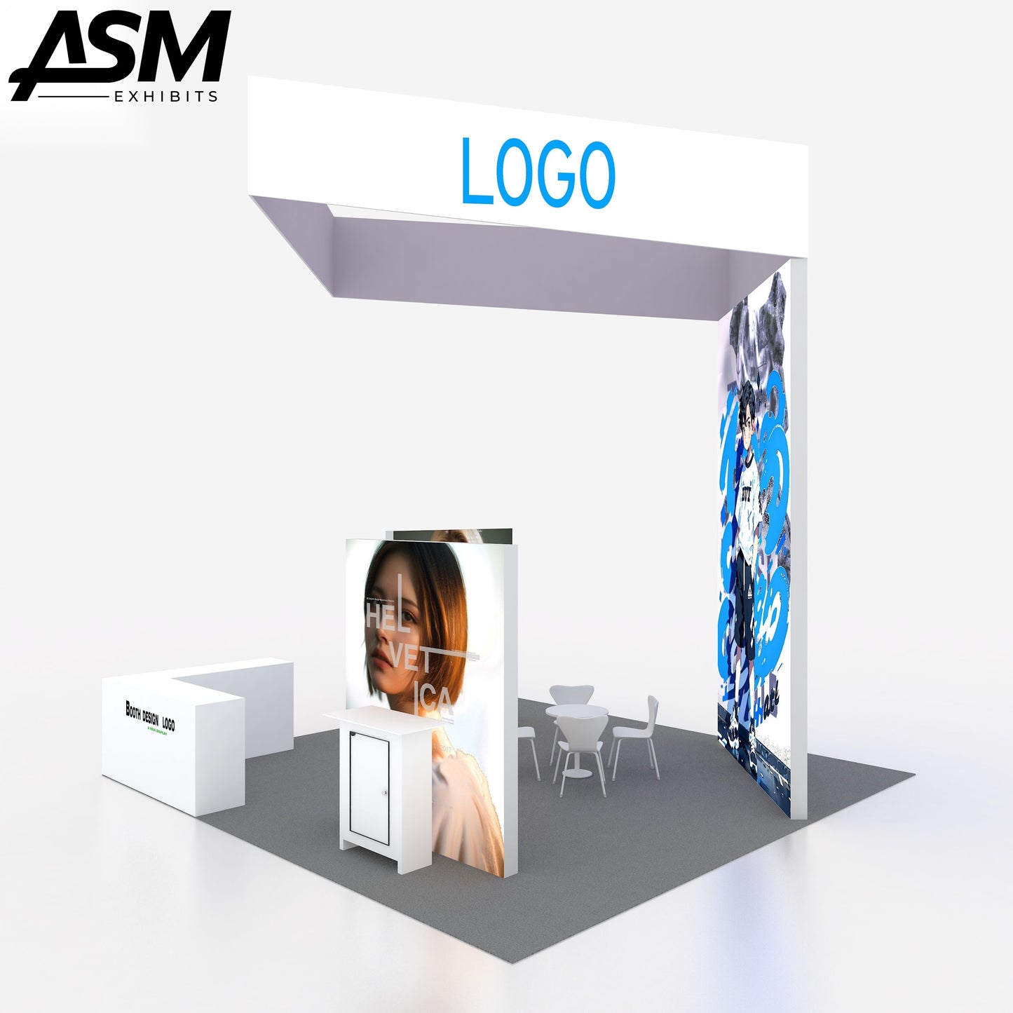 Custom 20x20 20x20ft booth – A New Customized Design 20x20ft Aluminum Alloy Modular Exhibition Trade Show – trade show displa