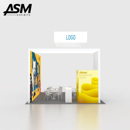 Custom 20x20 20x20ft booth – A New Customized Design 20x20ft Aluminum Alloy Modular Exhibition Trade Show – trade show displa