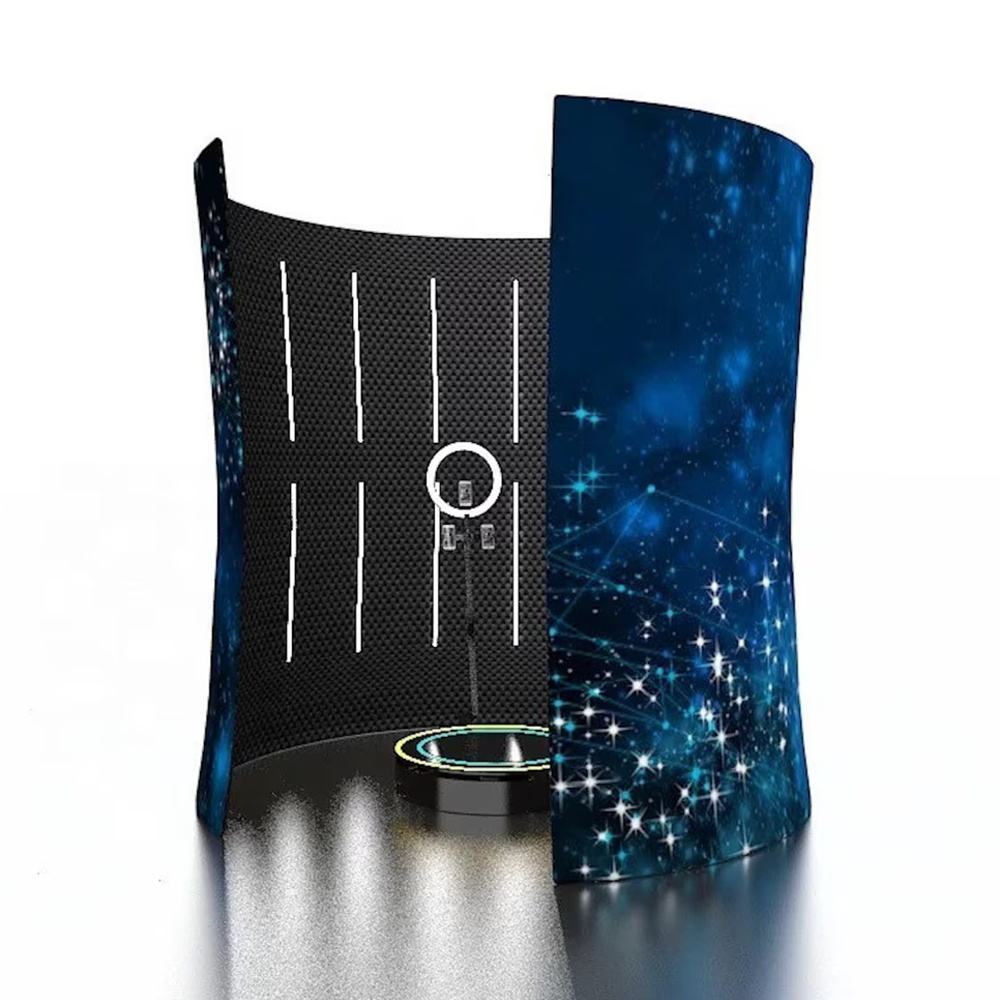 LED Curved 360 Photo Booth Enclosure – Portable Pillowcase Backdrop Wall – View 4