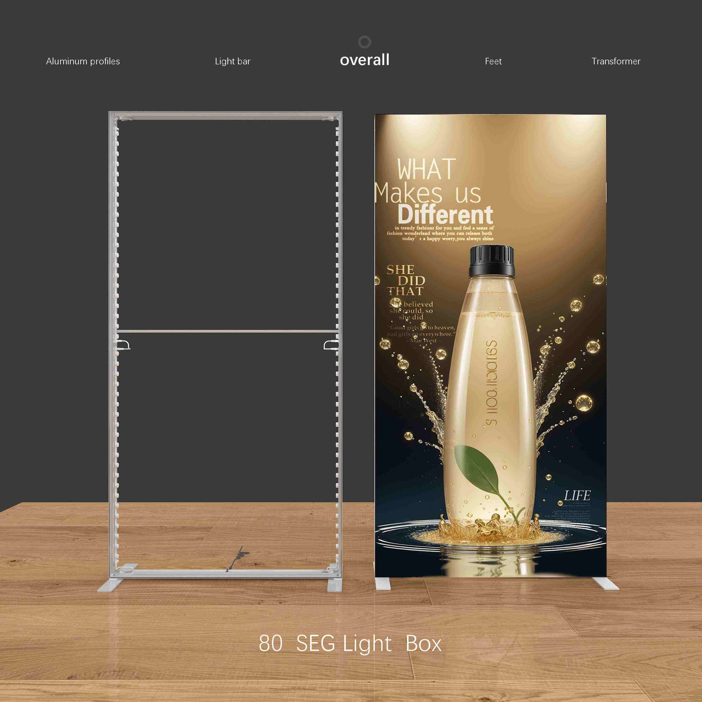 Large SEG LED Light Box 3x2.5m – Trade Show Backdrop – Style 165 – View 6