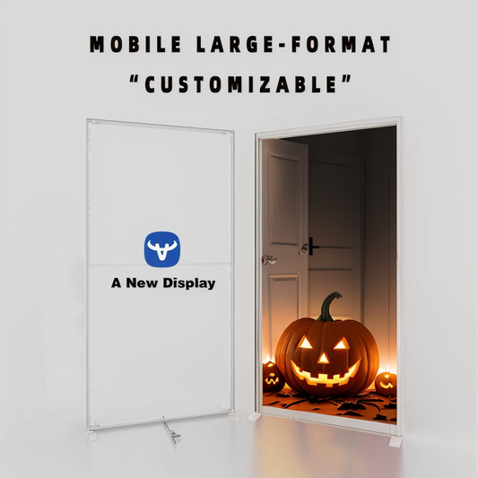 Large SEG LED Light Box 3x2.5m – Trade Show Backdrop – Style 019 – SEG LED Light Box