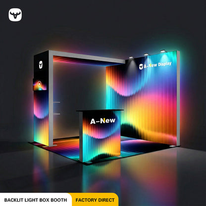 10x10ft (3x3m) Exhibition Booth – Style 013 | ASM Exhibits – Trade Show Exhibition Booth