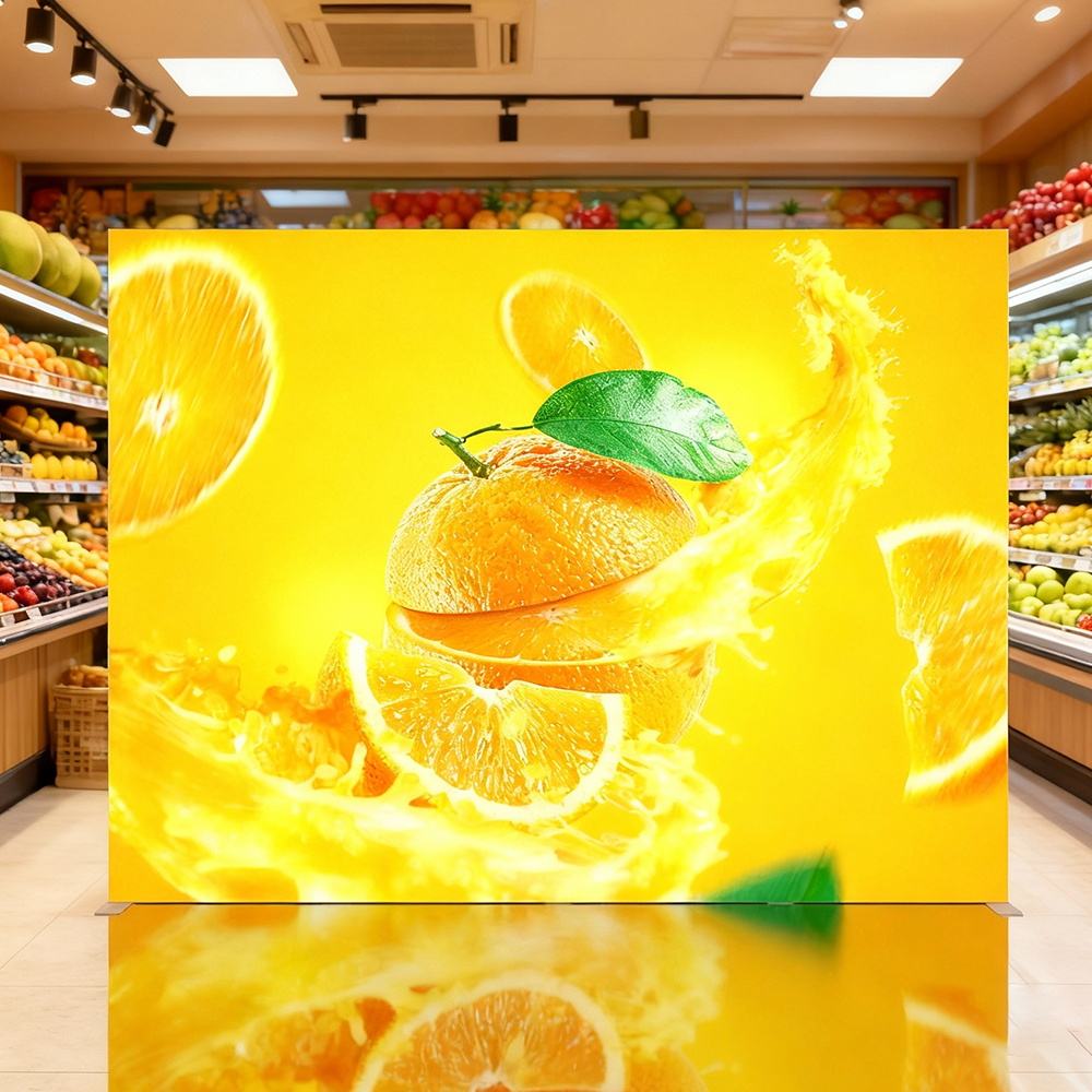Large SEG LED Light Box 3x2.5m – Trade Show Backdrop – Style 039 – SEG LED Light Box
