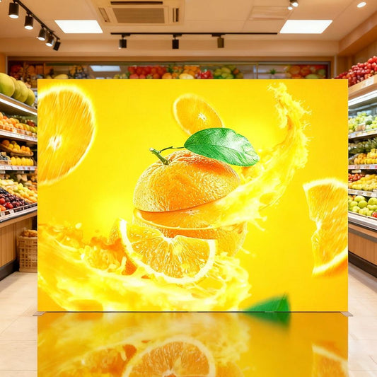 Large SEG LED Light Box 3x2.5m – Trade Show Backdrop – Style 039 – SEG LED Light Box