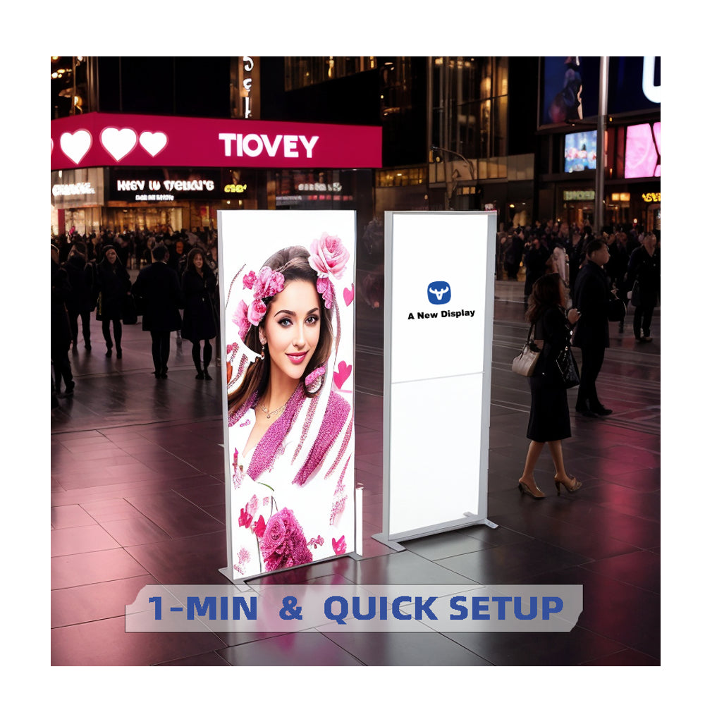 SEG LED Light Box – Portable Trade Show Display – Style 150 – SEG LED Light Box