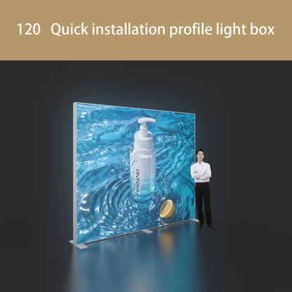 Large SEG LED Light Box 3x2.5m – Trade Show Backdrop – Style 192 – View 3
