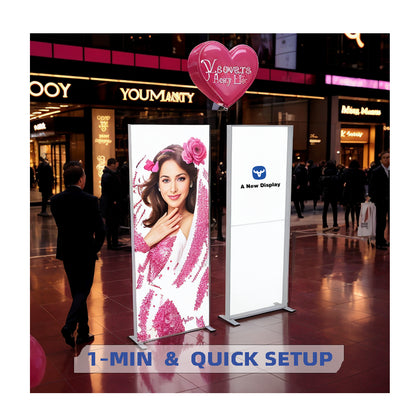 Hanging SEG LED Light Box – Trade Show Display – Style 171 – SEG LED Light Box