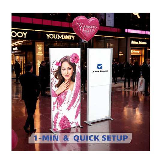 Hanging SEG LED Light Box – Trade Show Display – Style 171 – SEG LED Light Box