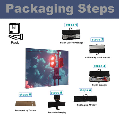 Large SEG LED Light Box 3x2.5m – Trade Show Backdrop – Style 243 – View 4