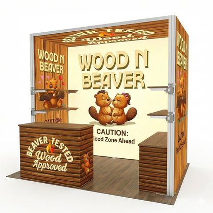 10x10ft (3x3m) Exhibition Booth – Style 026 | ASM Exhibits – Trade Show Exhibition Booth