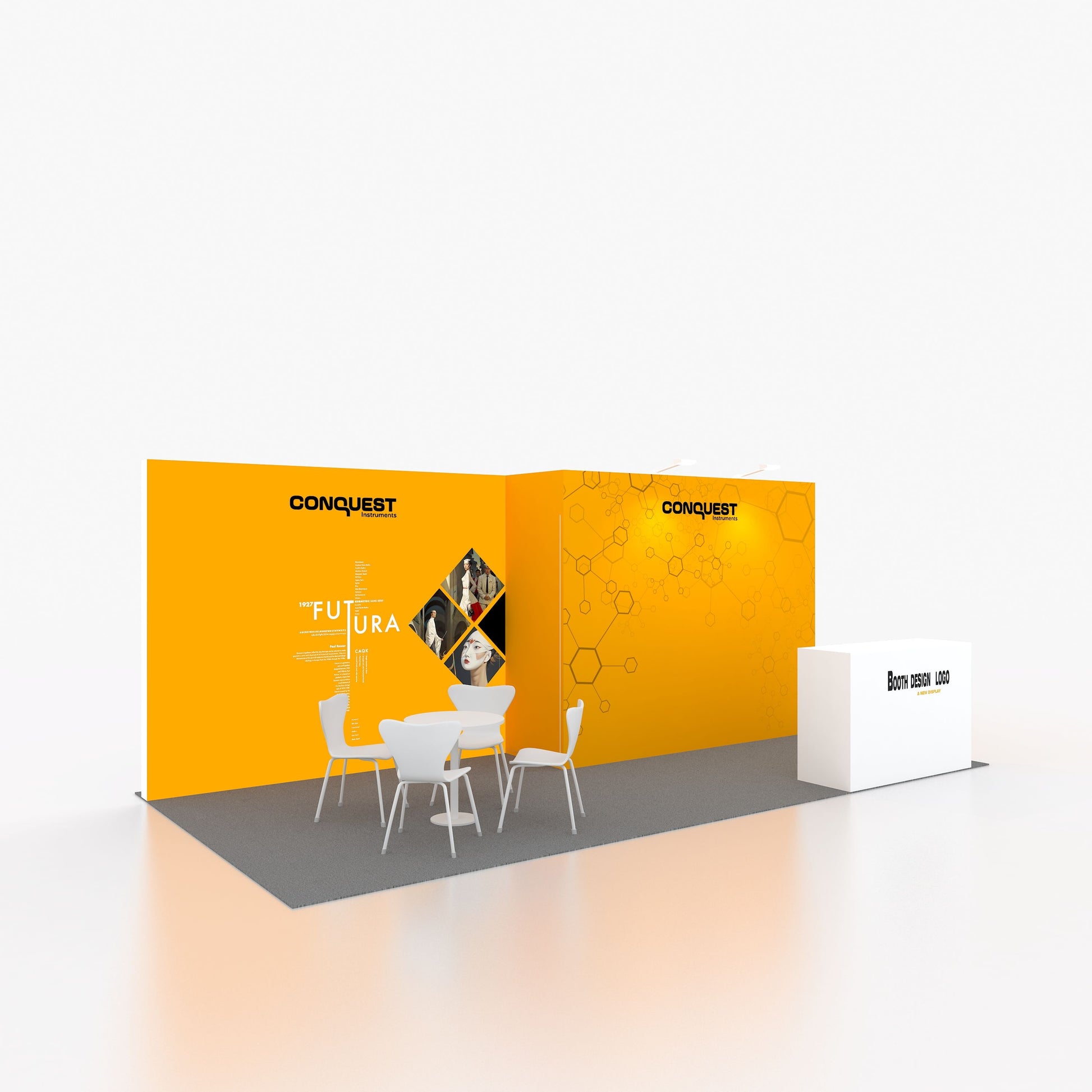 10x20ft (3x6m) Exhibition Booth – Style 023 | ASM Exhibits – View 5