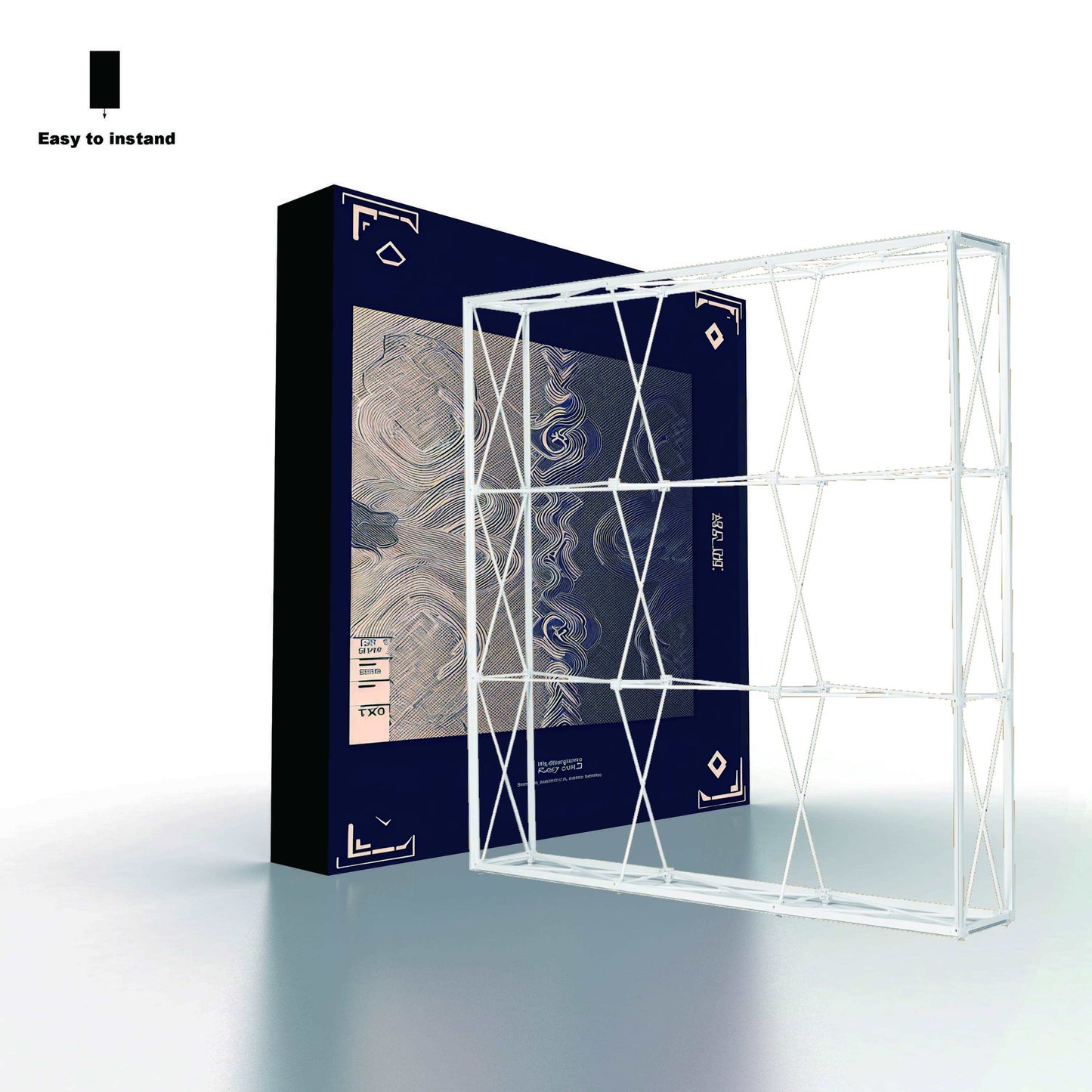 Custom Roll-Up Retractable Banner Stand – Portable Advertising Display – Style 001 – View 4