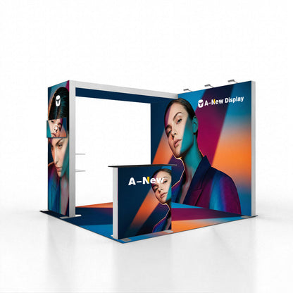 10x10ft (3x3m) Exhibition Booth – Style 002 | ASM Exhibits – Trade Show Exhibition Booth