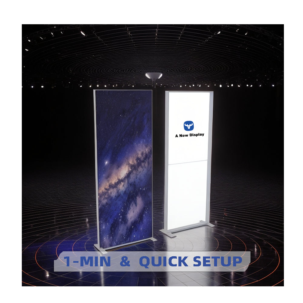Hanging SEG LED Light Box – Trade Show Display – Style 157 – SEG LED Light Box